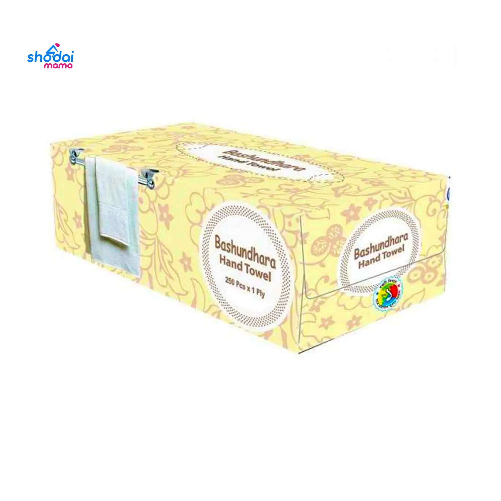 Bashundhara Hand Towel 250 pcs 1 ply